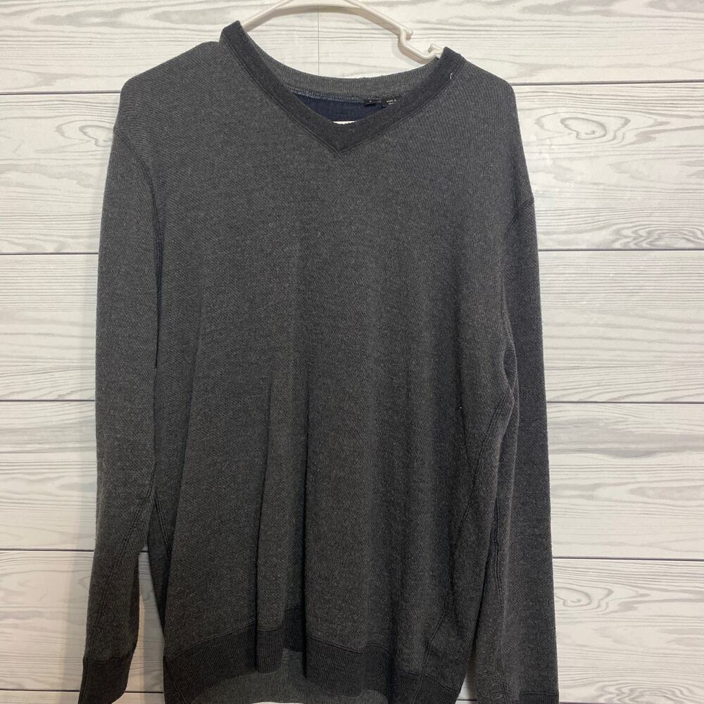 Bugatchi Uomo v neck wool Sweater size large
